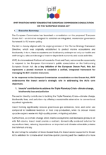 EU insect sector- an allie to achieve the objectives of the EU Ocean Act