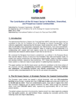 POSITION PAPER insect sector coastal communities